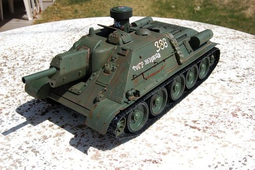 I used a white Sharpie paint marker and gave it a tactical number and Cyrillic phrase.  It means “Tiger Killer”.