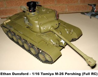 My Pershing won a 3rd place in a local model contest.