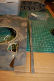 Skirts Removed and sanded.
