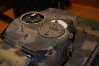 hatch installed.  I used and older Nick aguilar resin hatch I already had used on my older firefly Build.