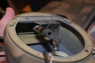 I took the turret apart so I could remove the gun tube for detail work.