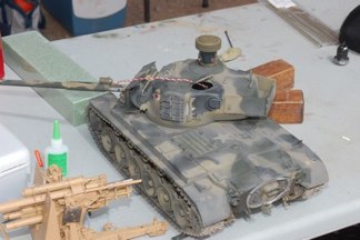 I received this super pershing mod in a trade and liked where the original owner was going with it..... But DAK never stops there.