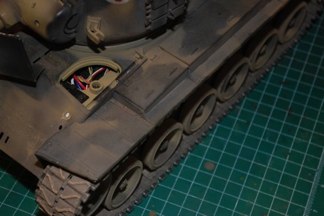 The Super Pershing was modified with Shorter fenders and mudguards to reduce weight.