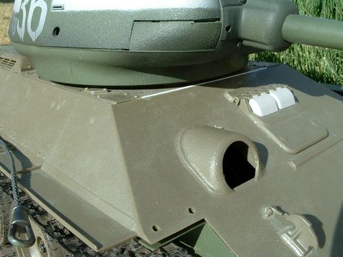 Advantages to the Trumpeter upper hull are more detail, movable hatches, flexible hull machine gun, and fenders on or off.