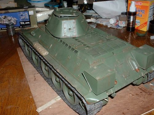 The reference pictures I have found don’t show much external stowage.  I may have to just add dirt and call it a day.  The Trumpeter kit allows for many options and I appreciate the choice of adding holes to the hull for detail.