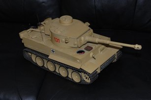 Kit was in good shape overall but had a broken recoil unit.  Repairs were accomplished by scavenging parts from a second Tiger recoil that was also damaged.