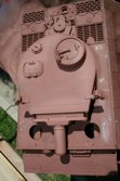 After a layer of Mr Surface for texture, Richard added a red primer coat.