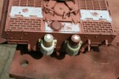Exhaust stacks are being changed to a earlier version with the flappers. Another coat of mr surfacer was added with a brush to areas in need of a little love.