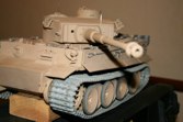 Now for crazy detail, note the brass boresight added to the mantlet.